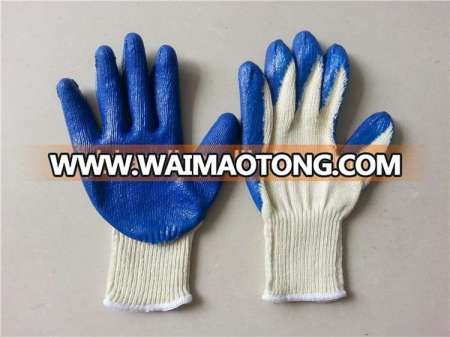 China hot sale latex coated gloves of manufactory